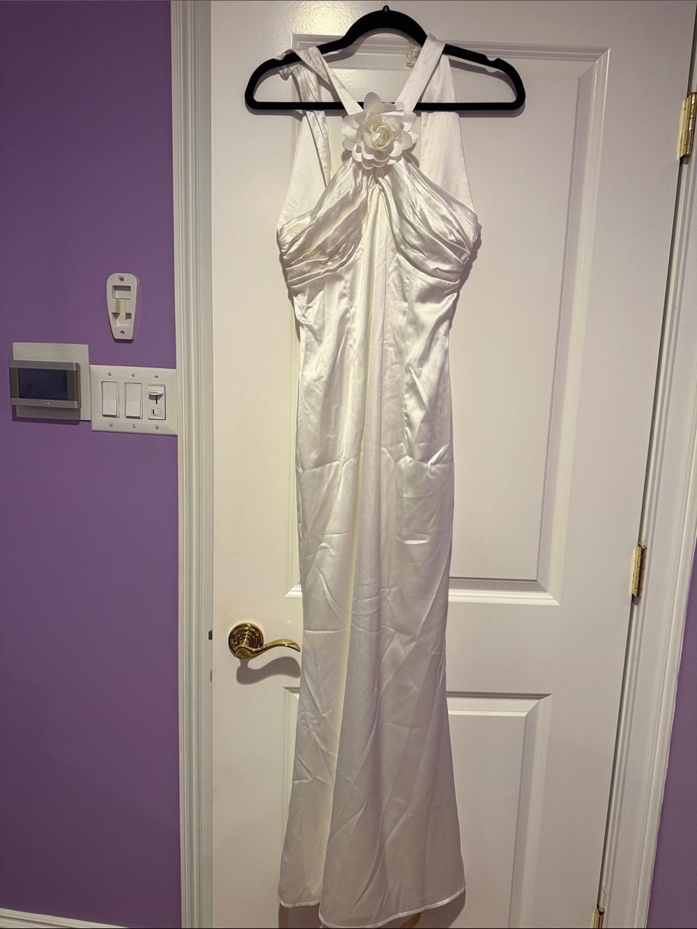 Meshki Dylan rose maxi dress